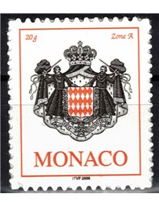 MONACO 2006 Coat of Arms of the Principality MNH**