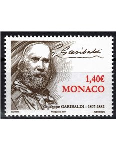 MONACO 2007 Giuseppe Garibaldi MNH**