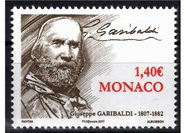 MONACO 2007 Giuseppe Garibaldi MNH**