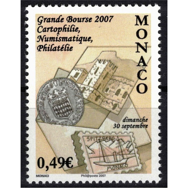 MONACO 2007 International Exchange MNH**