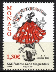 MONACO 2007 Magic Stars MNH**