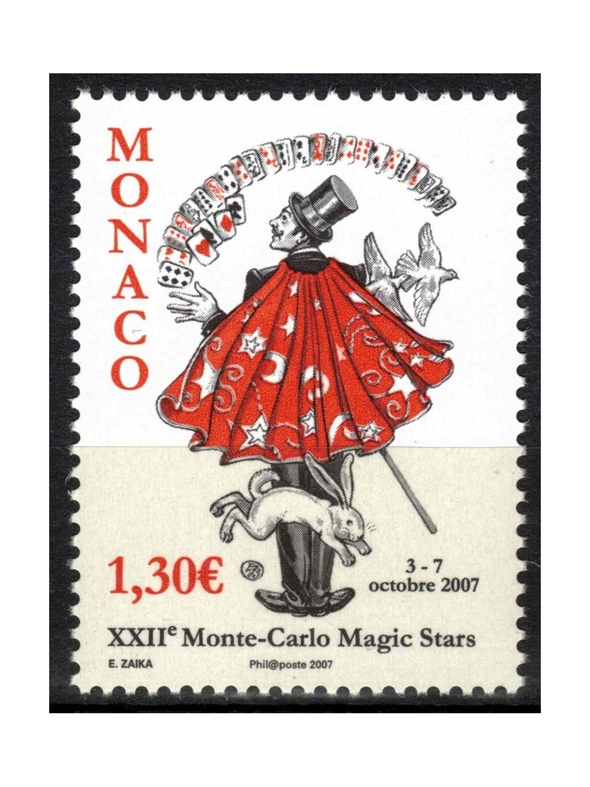 MONACO 2007 Magic Stars MNH**