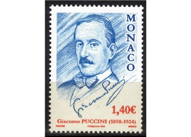 MONACO 2007 Giacomo Puccini MNH**