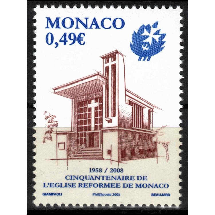 MONACO 2008 Riforma della Chiesa MNH**