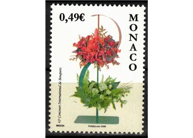 MONACO 2008 Composizione floreale MNH**