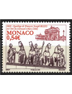 MONACO 2008 Quadriga of the Arc de Triomphe MNH**