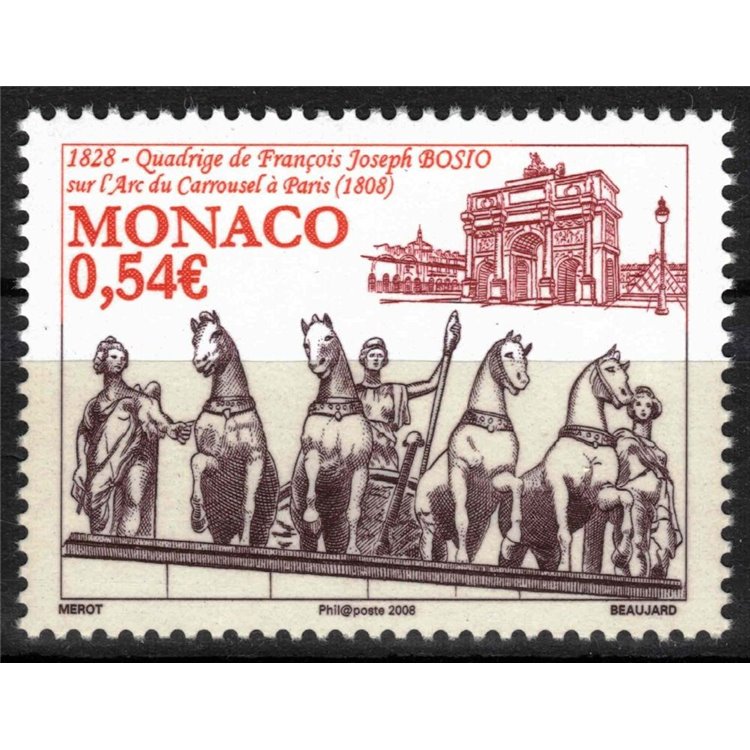 MONACO 2008 Quadriga dell'Arco di Trionfo MNH**