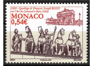 MONACO 2008 Quadriga dell'Arco di Trionfo MNH**
