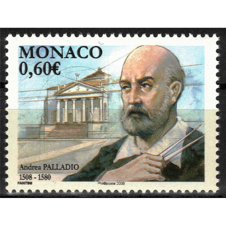 MONACO 2008 Andrea Palladio MNH**
