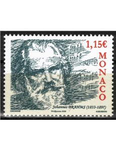 MONACO 2008 Johannes Brahms MNH**