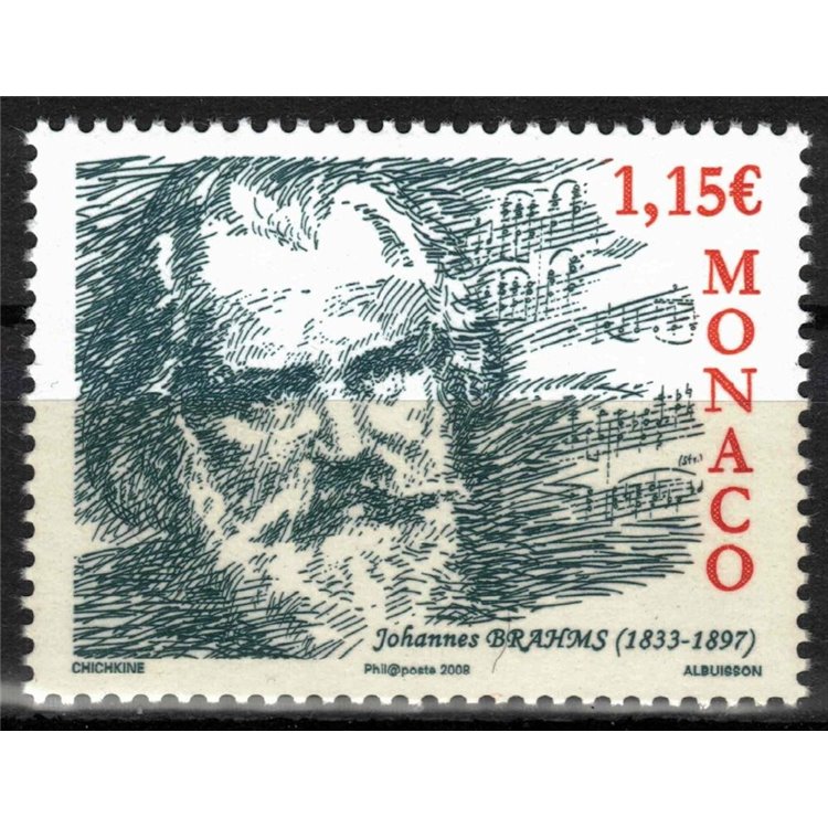 MUNICH 2008 Johannes Brahms MNH**