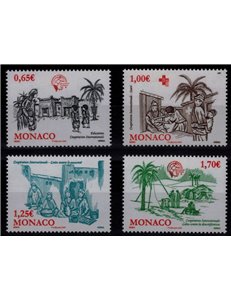 MONACO 2008 Humanitarian and Social Cooperation 4v MNH**