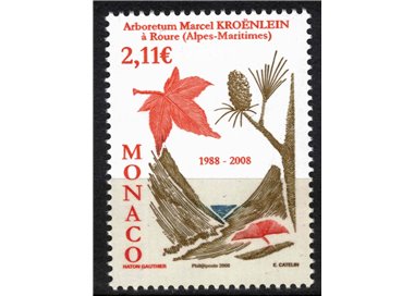 MONACO 2008 Arboretum Marcel Kroenlein di Roure MNH**