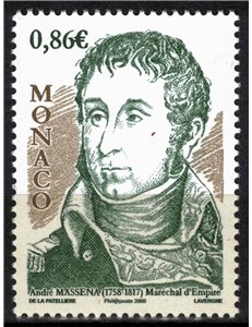MONACO 2008 André Massena MNH**