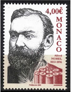 MONACO 2008 Alfred Nobel MNH**