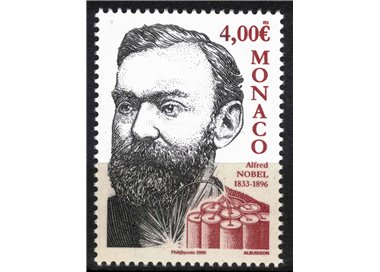 MONACO 2008 Alfred Nobel MNH**