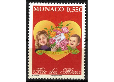 MONACO 2008 Mother's Day MNH**