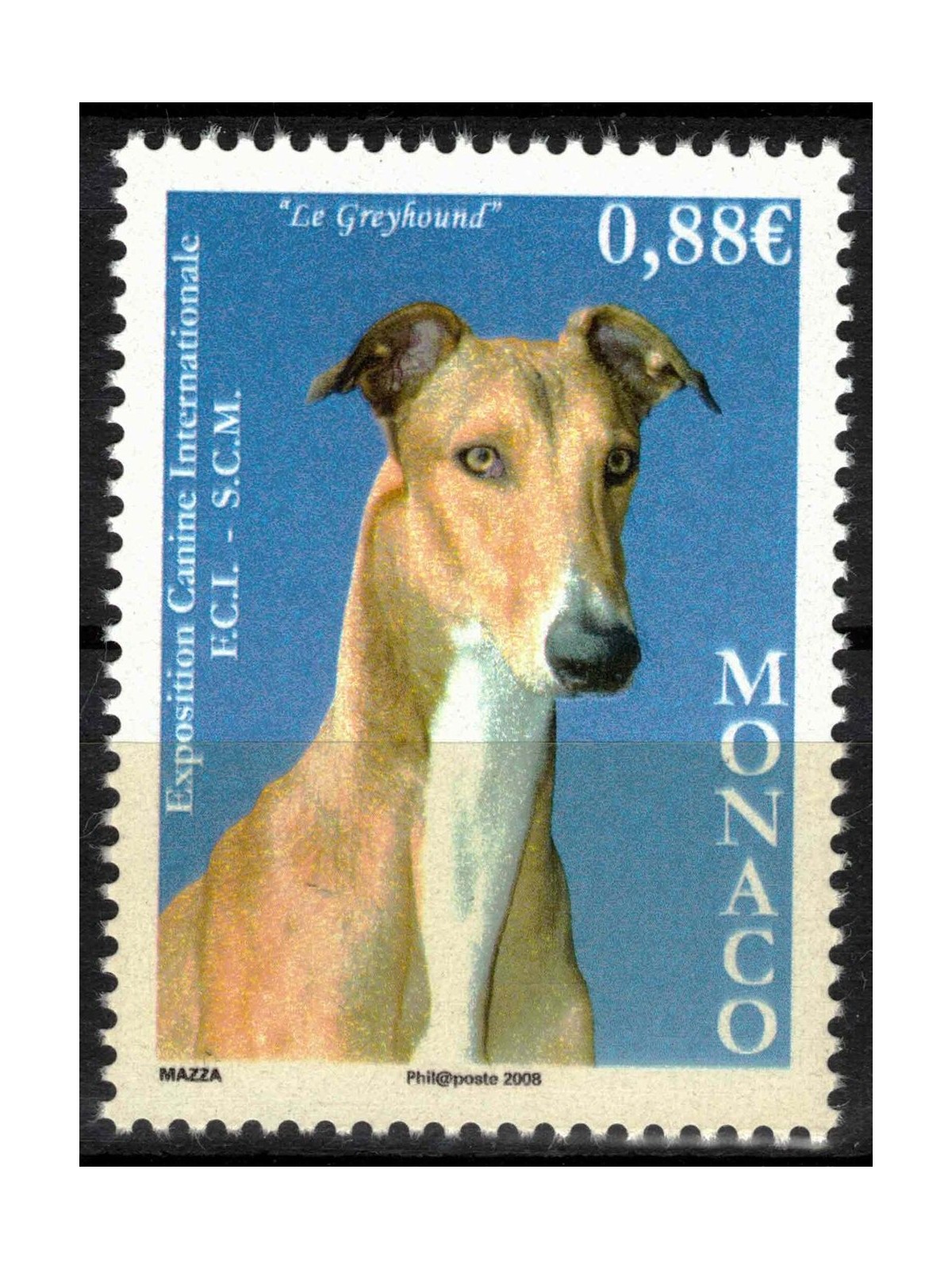 MONACO 2008 Esposizione canina MNH**