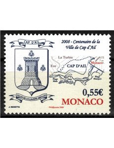 MONACO 2008 City of Cap d'Ail MNH**