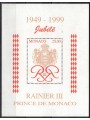 MONACO 1998 Prince Rainier III s/s MNH**