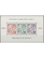 MONACO 1991 Centenary of Stamps (Albert I) s/s MNH**