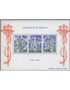 MONACO 1982 Natale BF MNH**