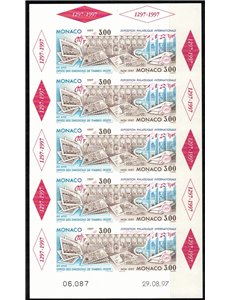 MONACO 1996 Esposizione Filatelica MF MNH**