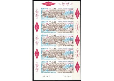MONACO 1996 Philatelic Exhibition m/s MNH**