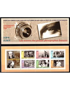 FRANCE 1999 Famous people, photographers booklet MNH**