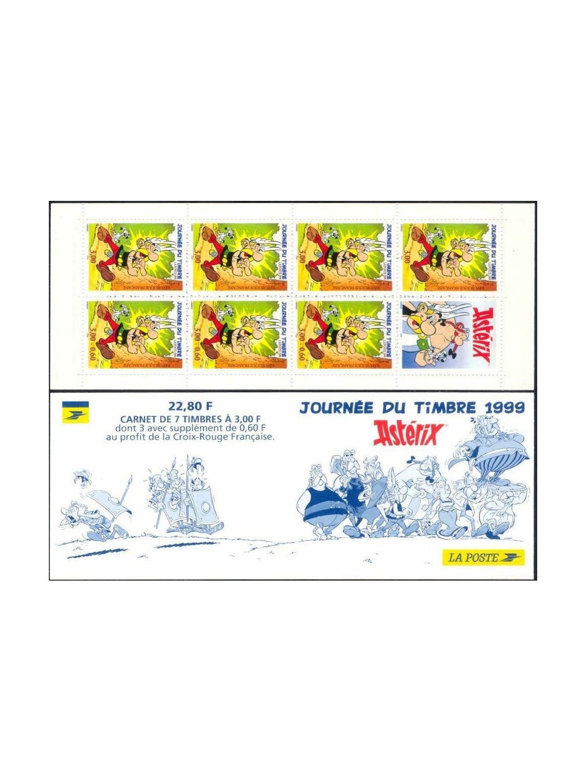 FRANCE 1999 Stamp Day (Asterix) booklet MNH**