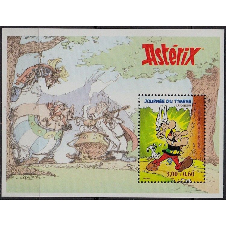 FRANCE 1999 Stamp Day (Asterix) s/s MNH**