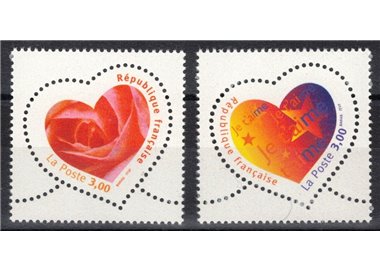 FRANCE 1999 Greeting stamps 2v MNH**