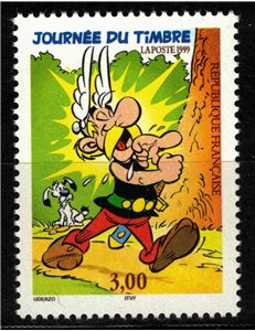 FRANCE 1999 Stamp Day (Asterix) MNH**