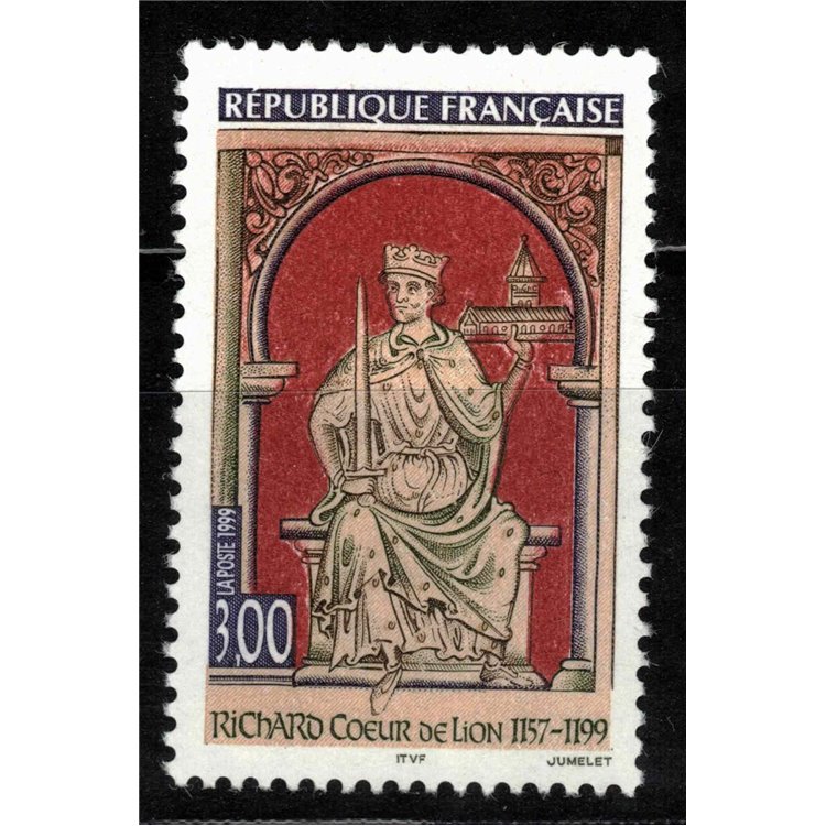 FRANCIA 1999 Re Riccardo Cuor di Leone MNH**