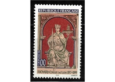 FRANCE 1999 King Richard the Lionheart MNH**
