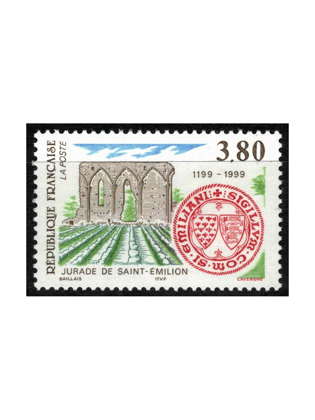 FRANCE 1999 Jurade of Saint-Emilion MNH**