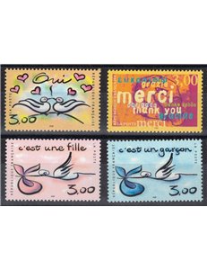 FRANCE 1999 Greeting stamps 4v MNH**