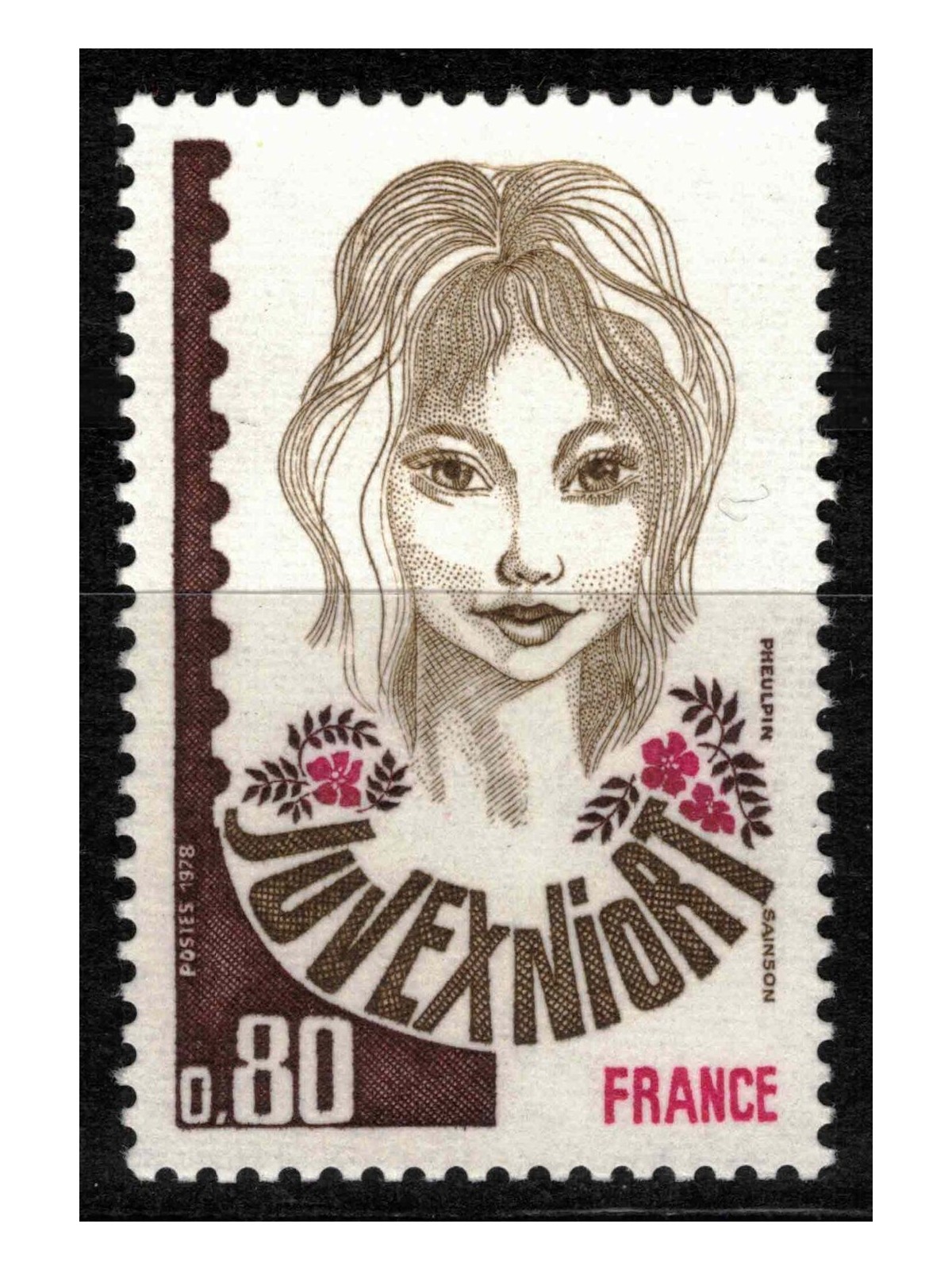 FRANCIA 1978 Esposizione filatelica della gioventù MNH**