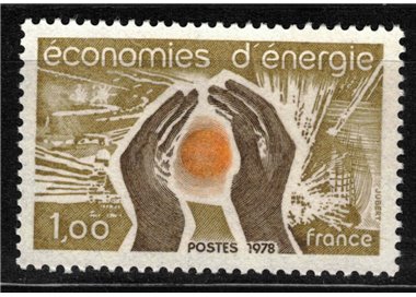 FRANCE 1978 Energy Economy MNH**