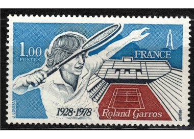 FRANCE 1978 Roland Garros MNH**