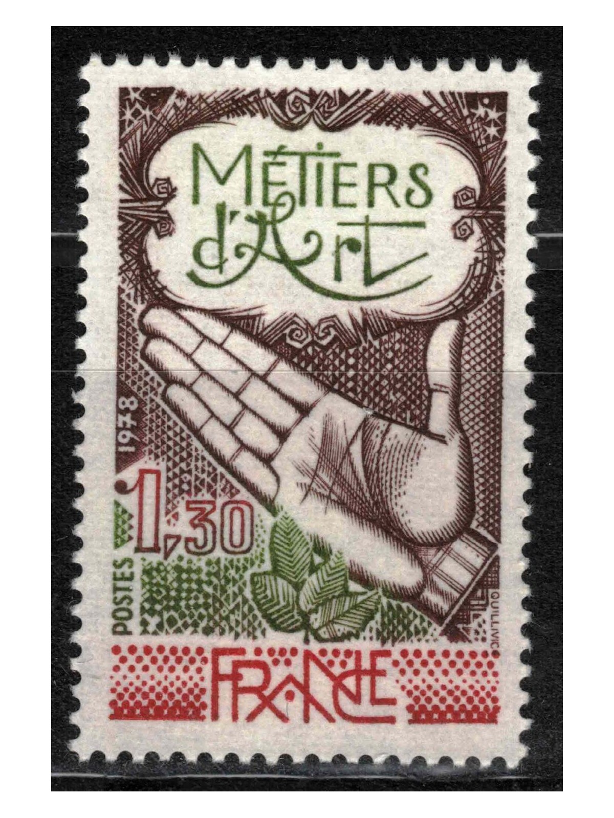 FRANCIA 1978 Artigianato MNH**