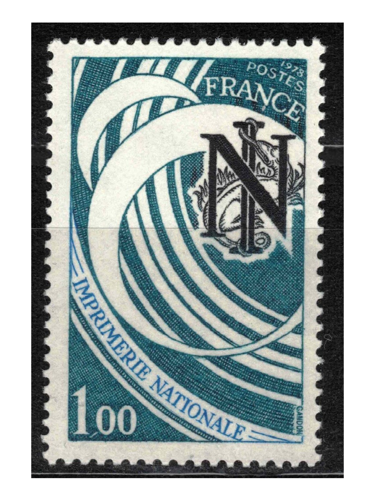 FRANCE 1978 National Printing House MNH**