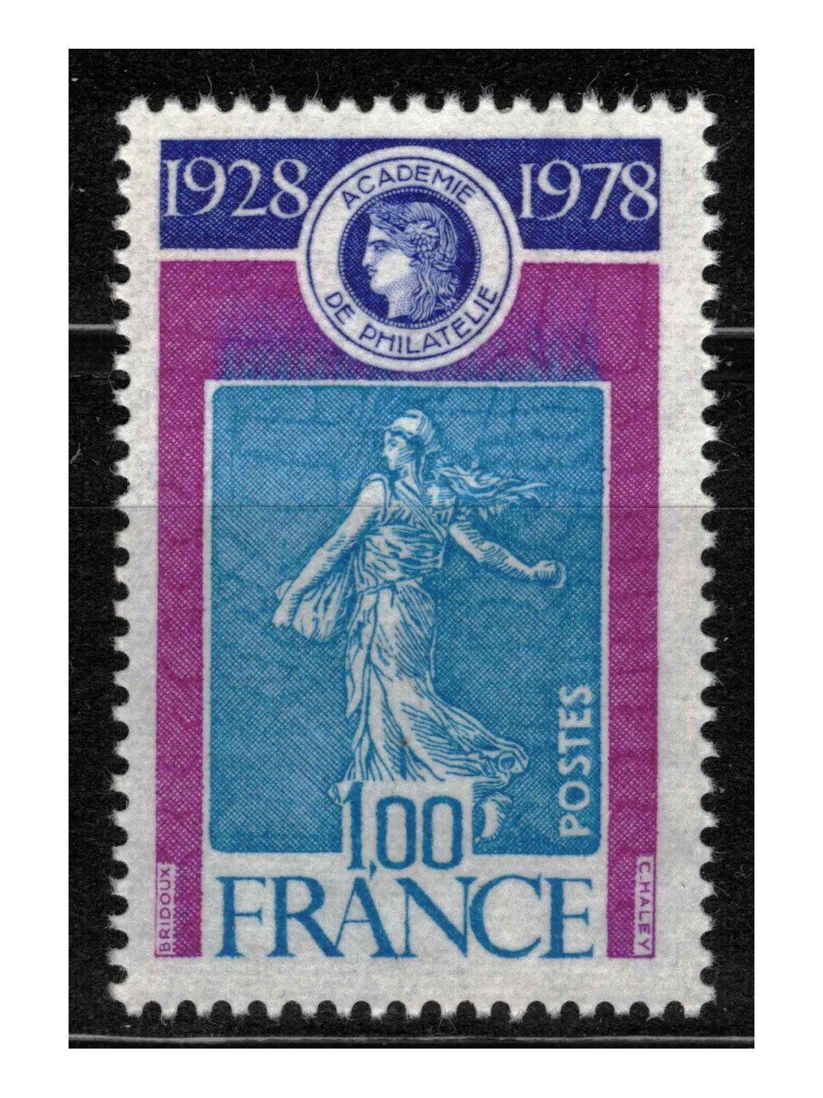 FRANCE 1978 Academy of Philately MNH**