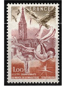 FRANCIA 1978 Campionati del Mondo di Ginnastica MNH**