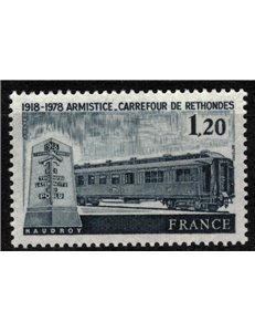 FRANCIA 1978 Armistizio di Rethondes MNH**