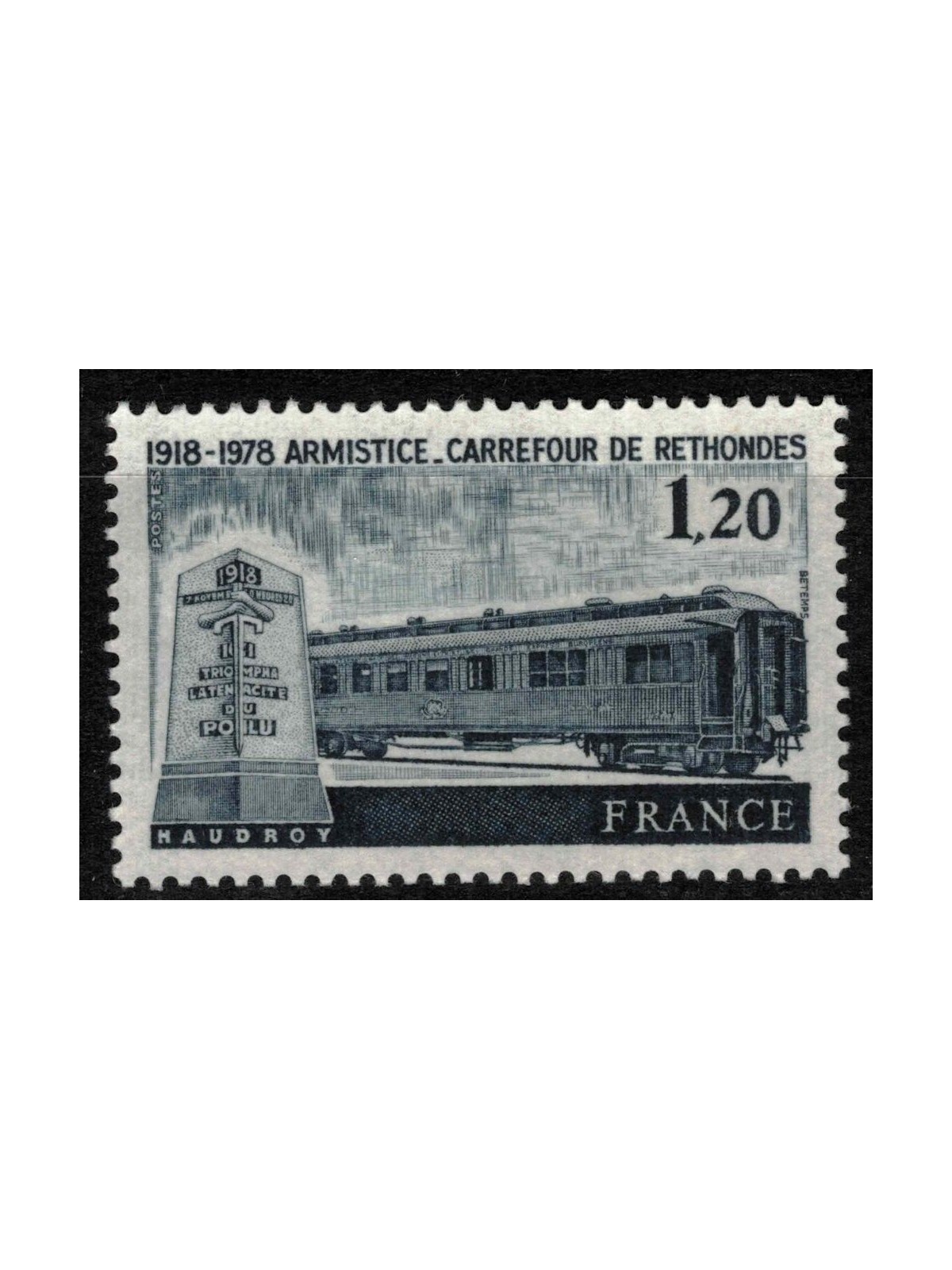 FRANCIA 1978 Armistizio di Rethondes MNH**