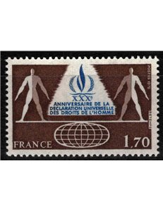 FRANCIA 1978 Diritti dell'uomo MNH**