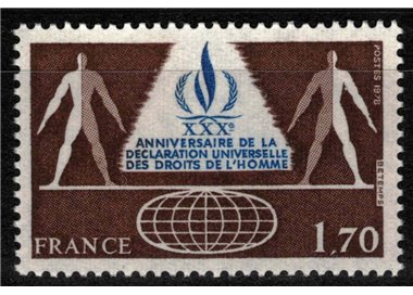 FRANCIA 1978 Diritti dell'uomo MNH**