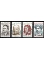 FRANCE 1977 Pro Red Cross (famous people) 4v MNH**