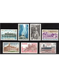 FRANCE 1978 Tourist series 7v MNH**